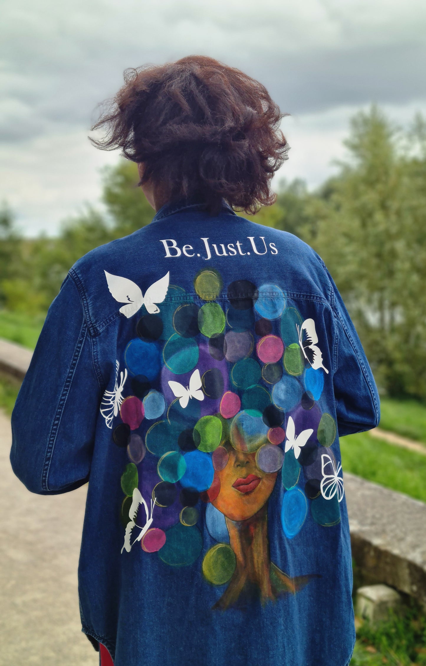 Veste en jeans Bubble