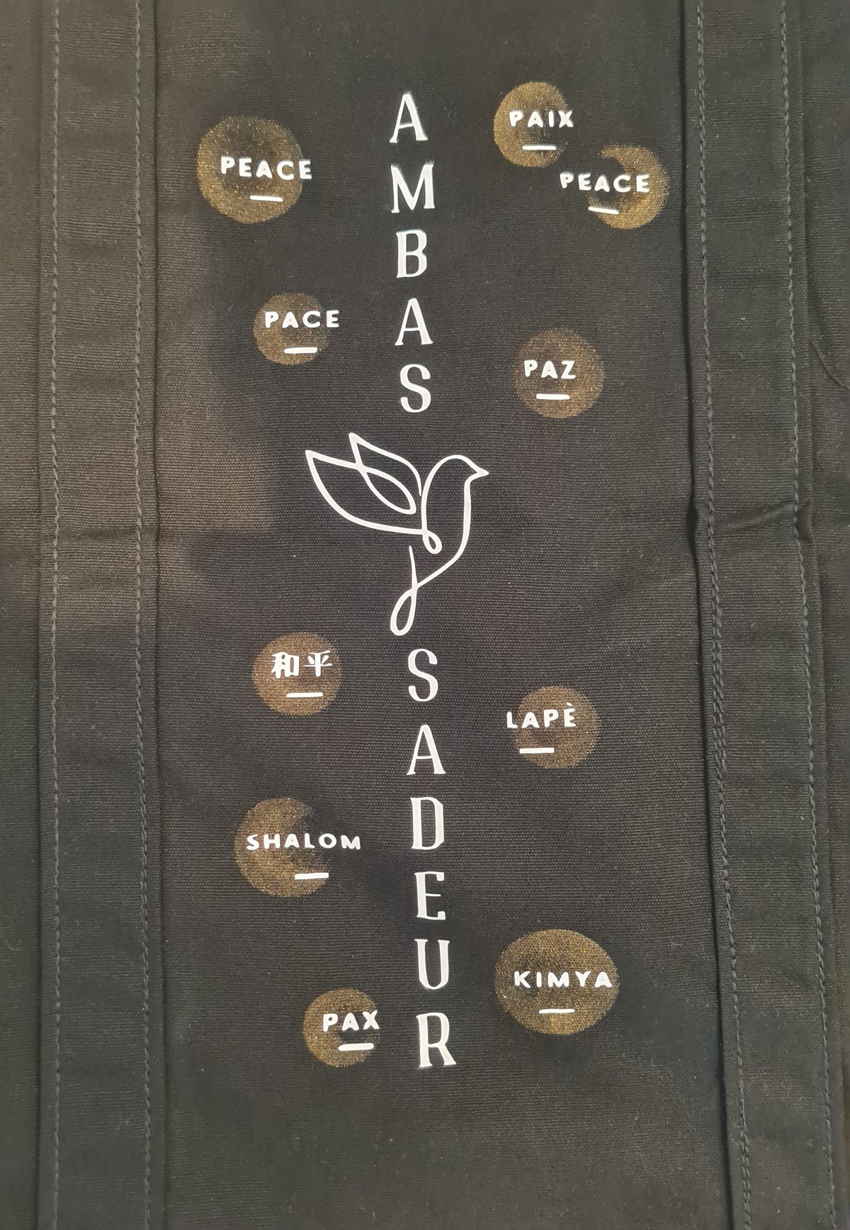 Tote bag "Ambassadeur de paix"