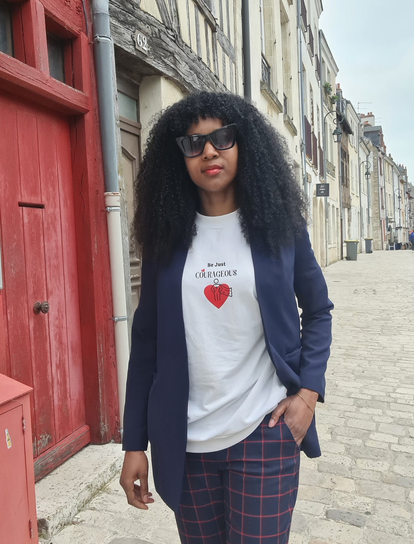 T-shirt Be Just Courageous