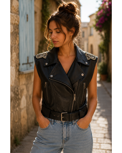Veste similicuir