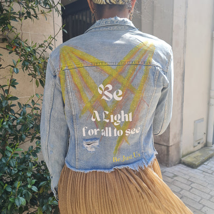 Veste en jeans Be A Light