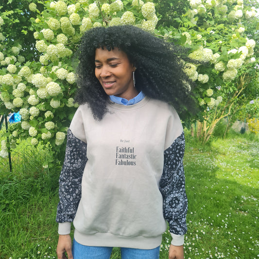 Sweat - 3F manches Bandana