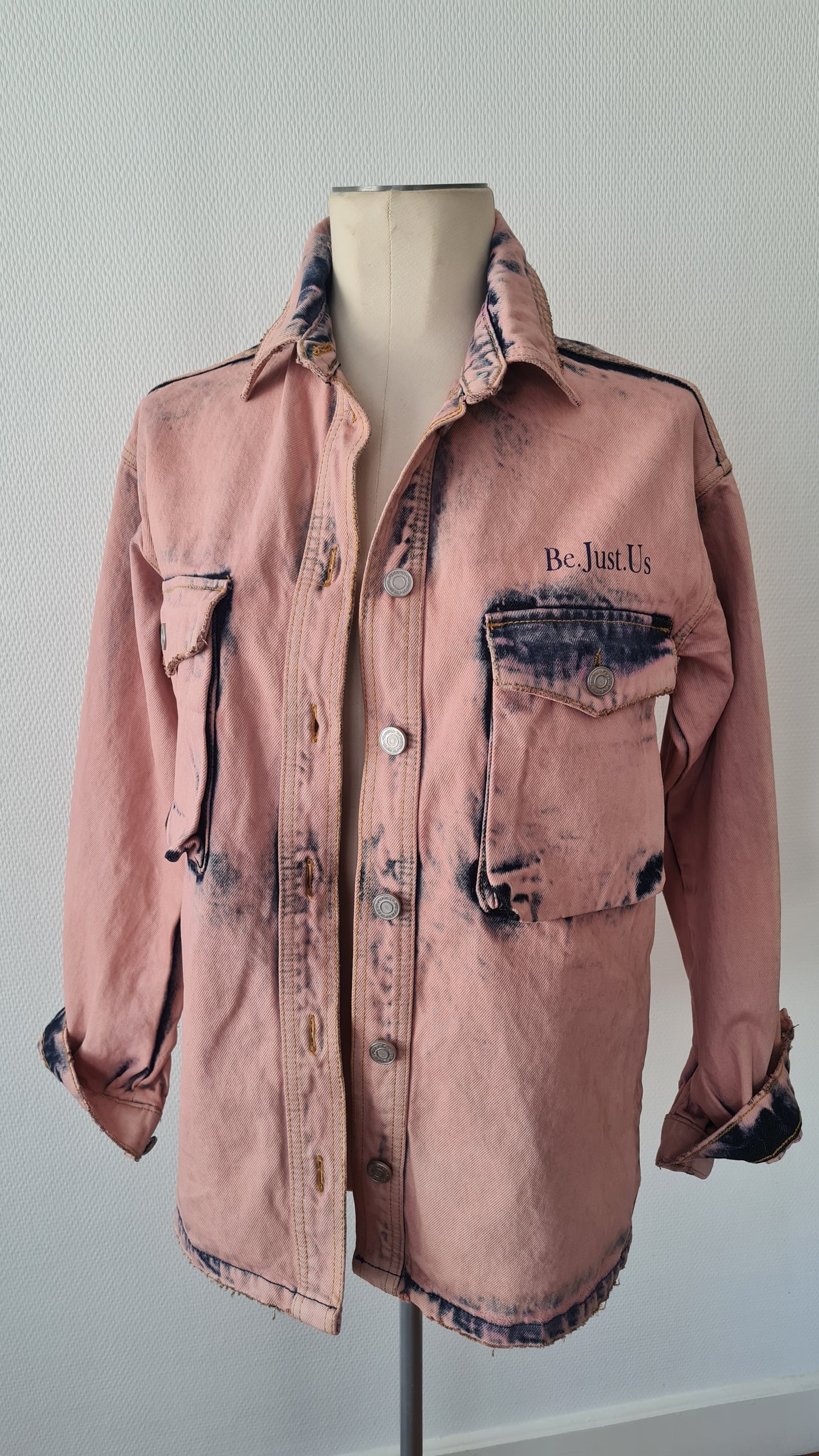 Veste en jeans Croix et Rayonnement