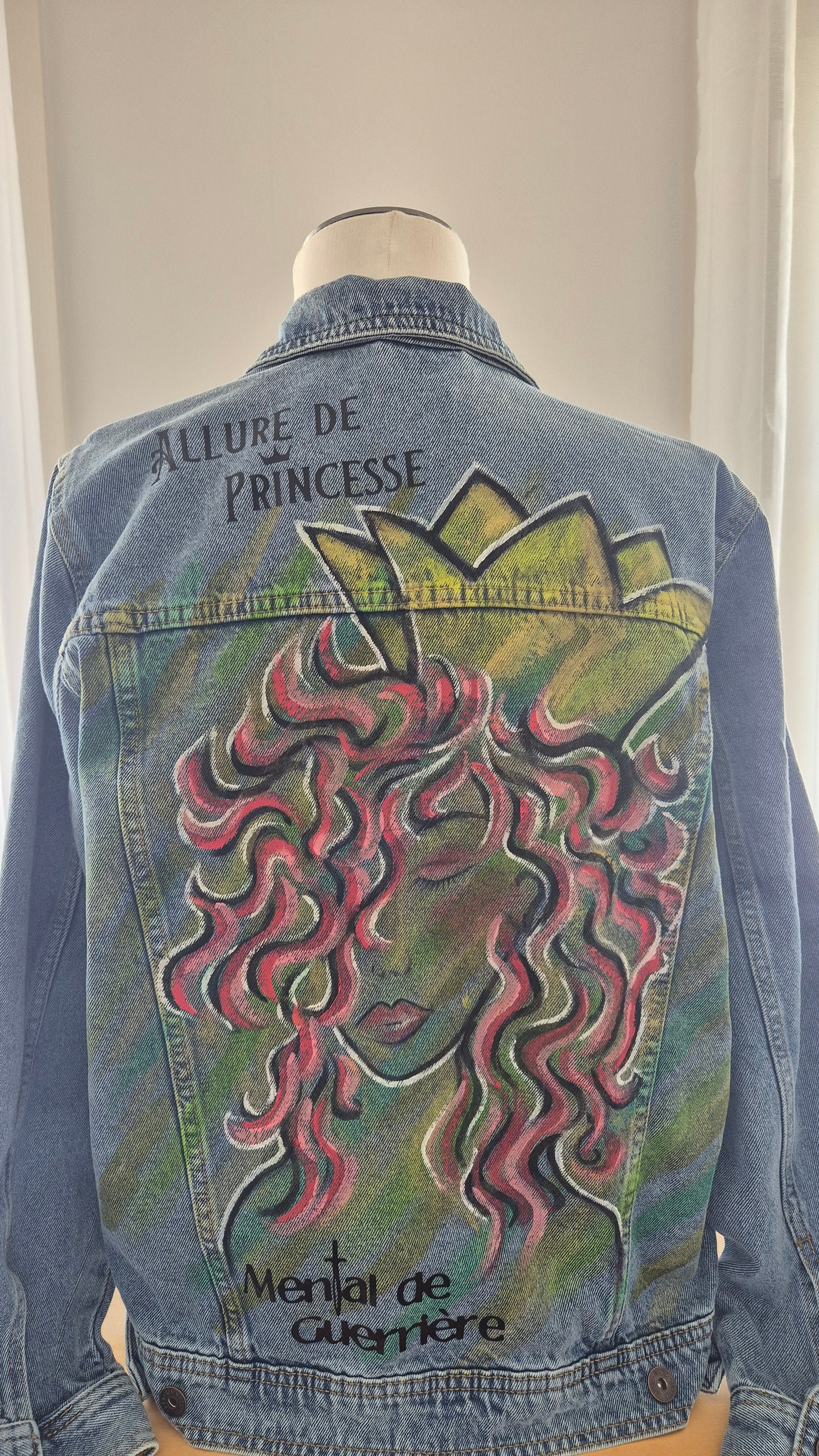 Veste en jeans "Allure de princesse"