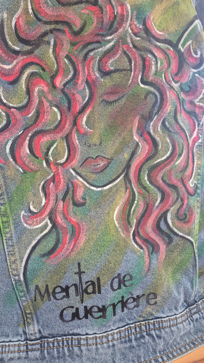 Veste en jeans "Allure de princesse"