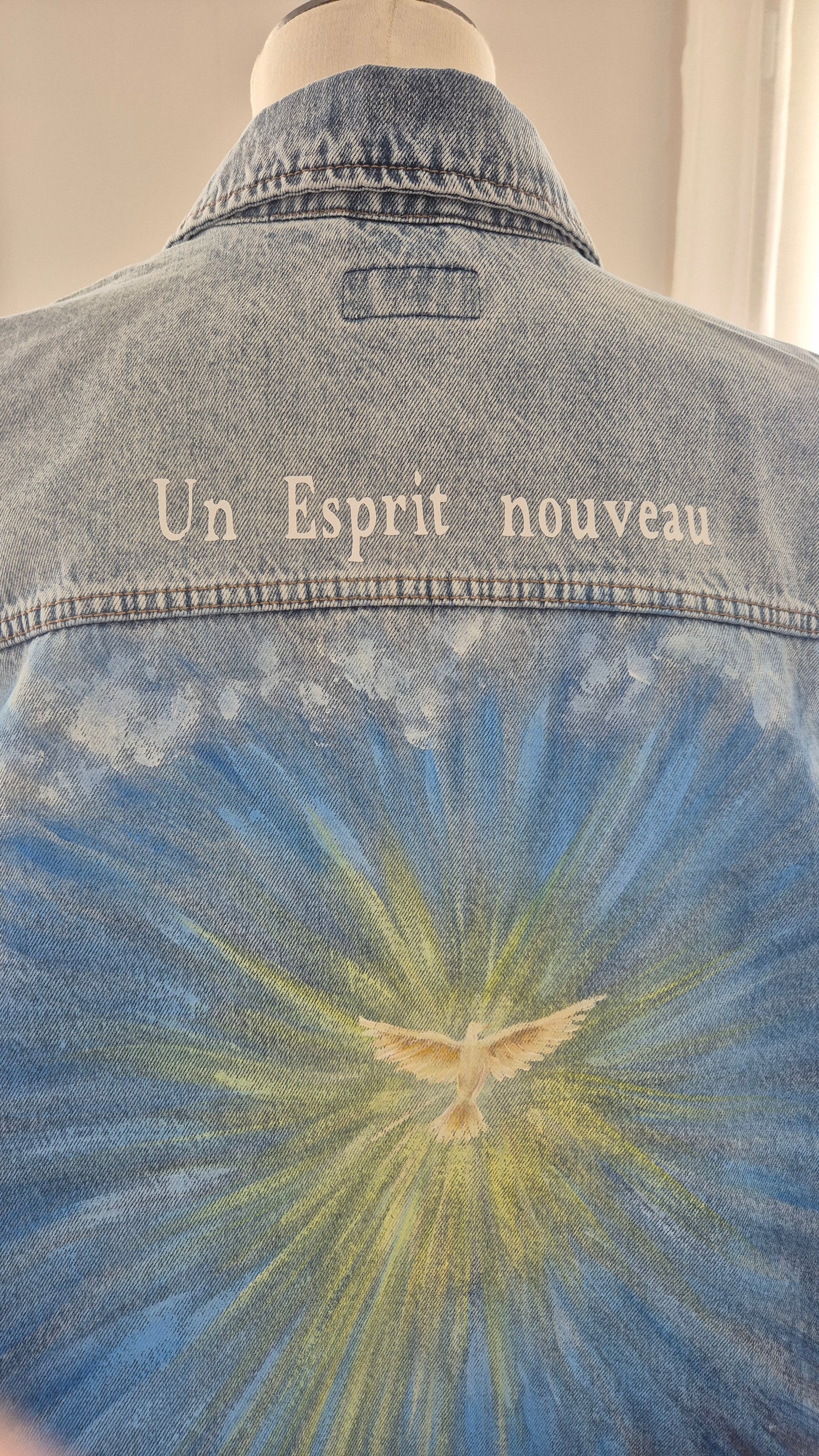 Veste en jean "Un Esprit nouveau"