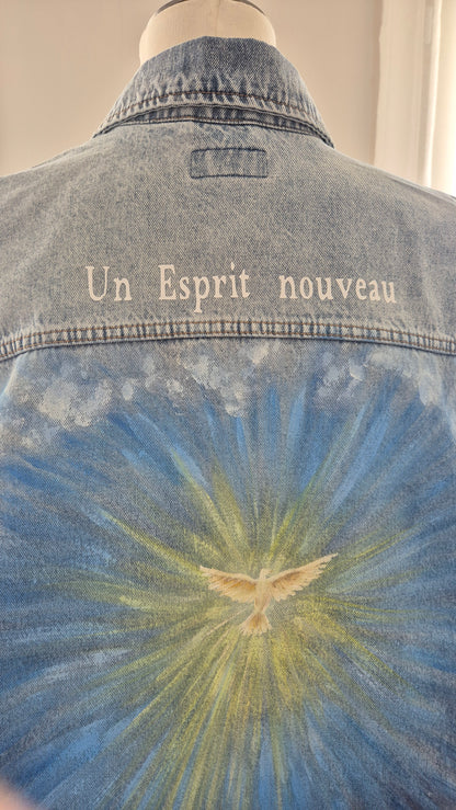 Veste en jean "Un Esprit nouveau"