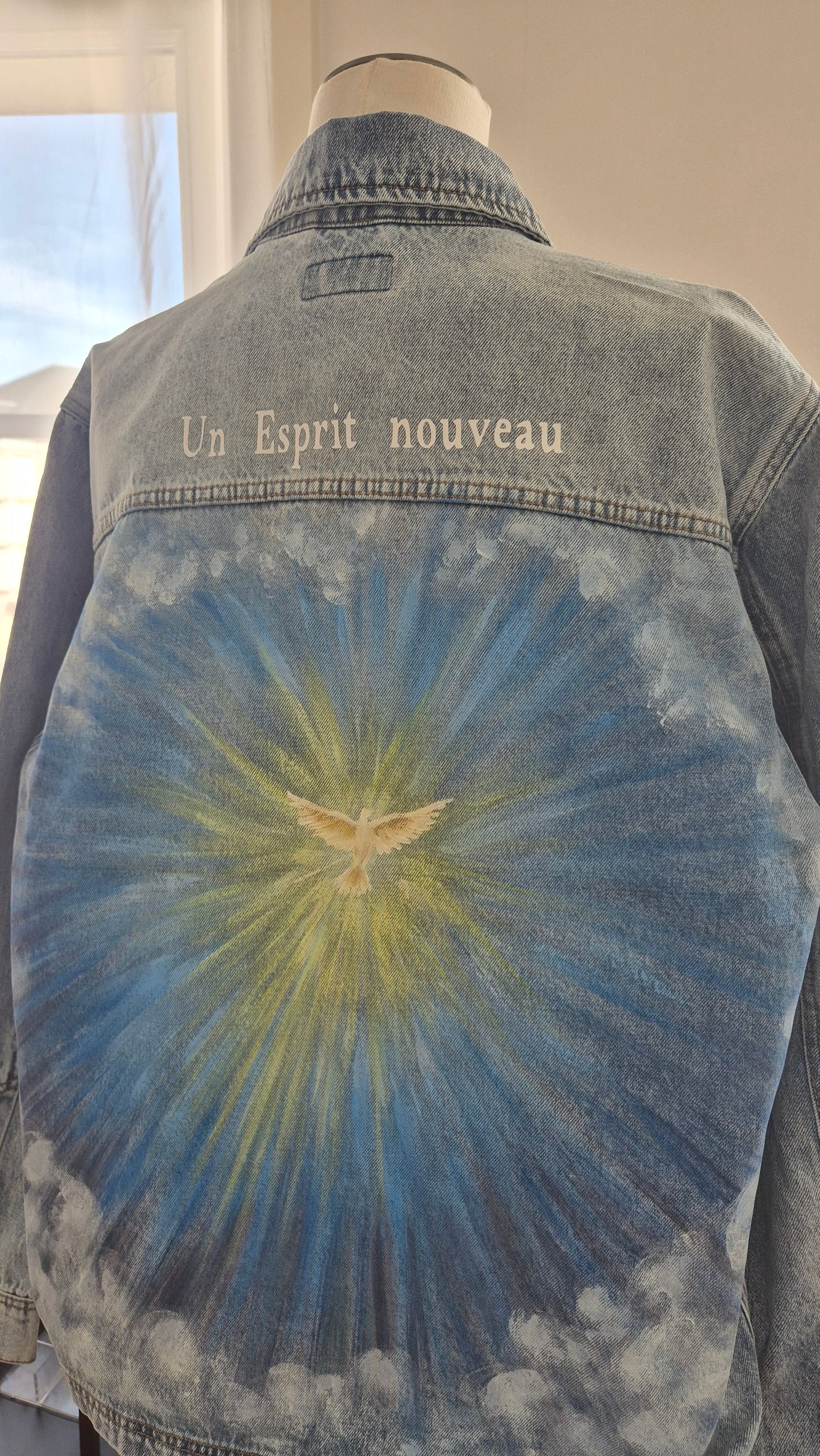 Veste en jean "Un Esprit nouveau"