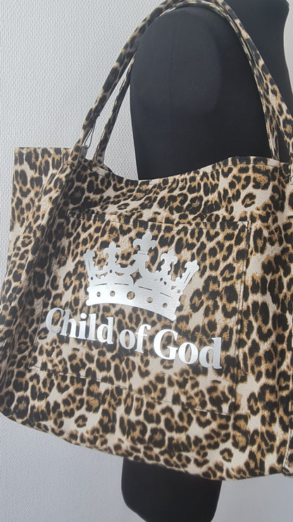 Tote Bag "Child Of God" Argent