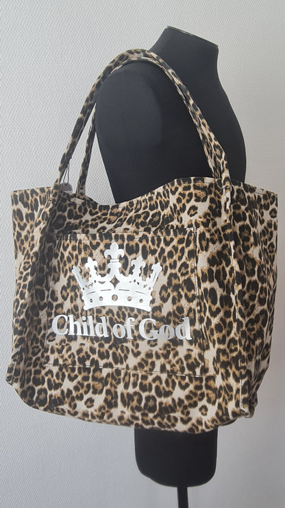 Tote Bag "Child Of God" Argent