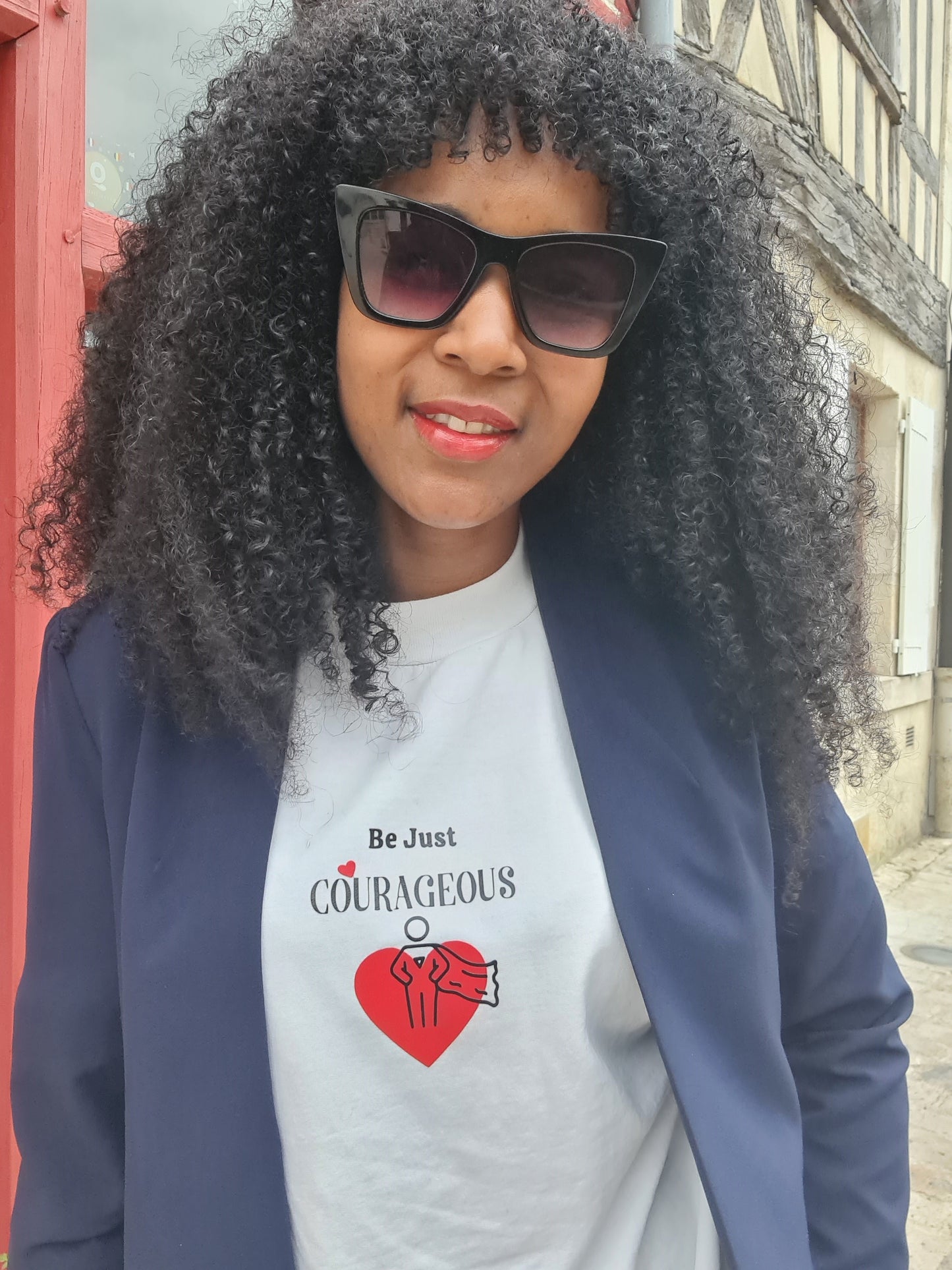 T-shirt Be Just Courageous