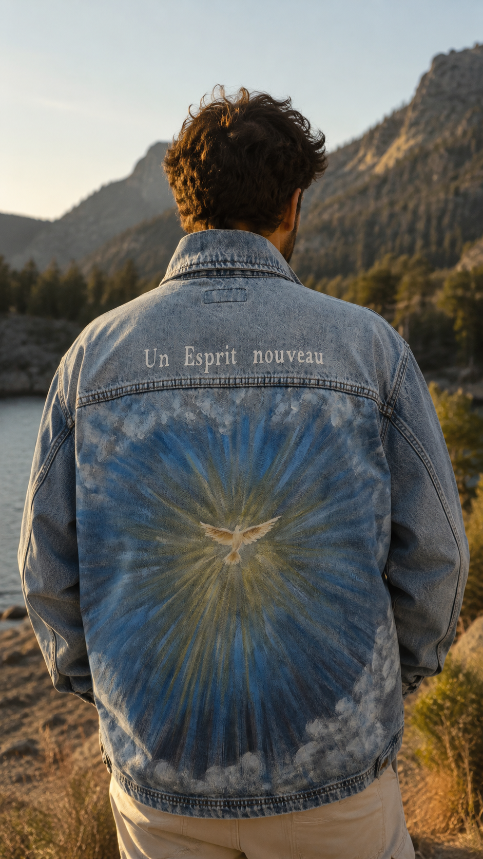 Veste en jean "Un Esprit nouveau"