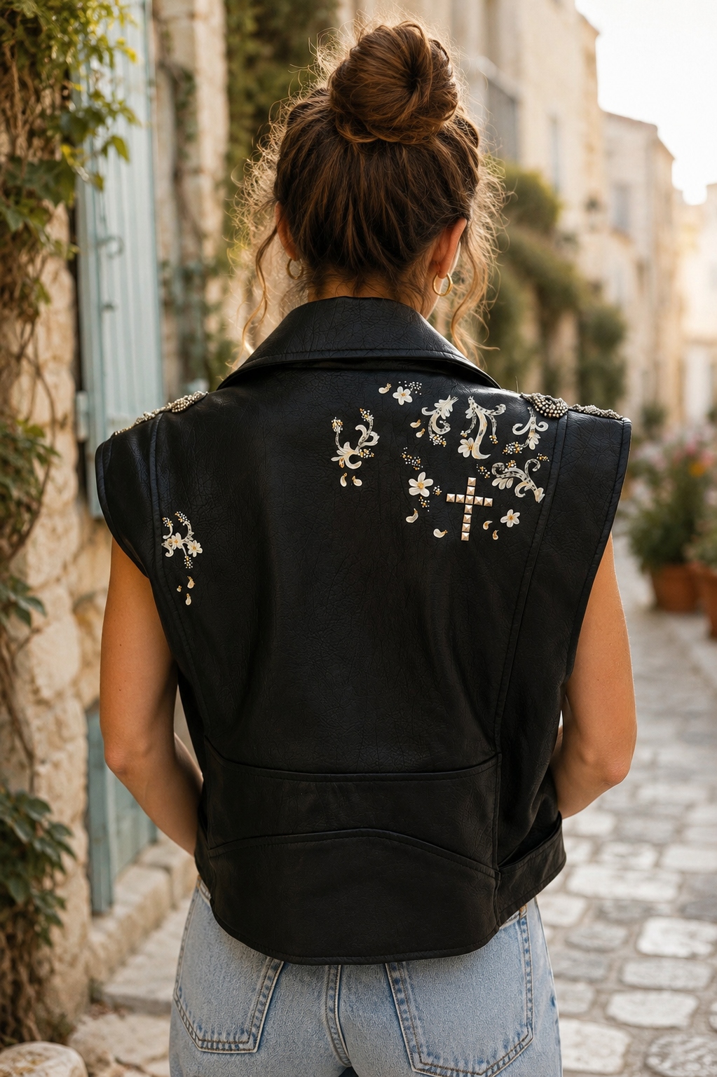 Veste similicuir