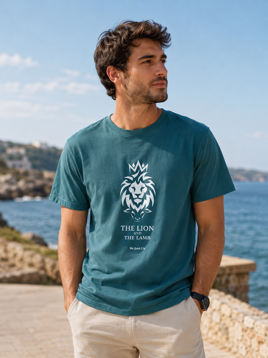 T-shirt "Le Lion et l'Agneau"