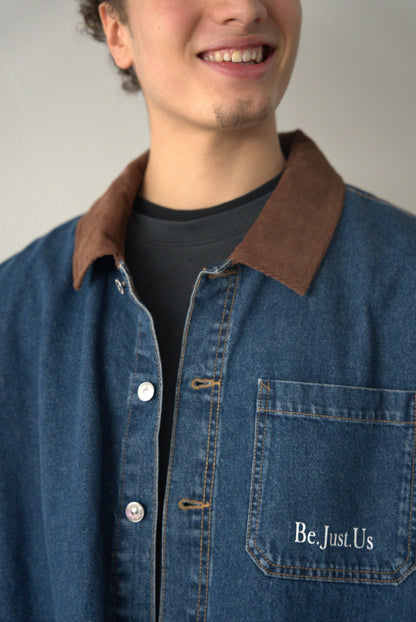 Veste en Jeans "Lumière venue des cieux"