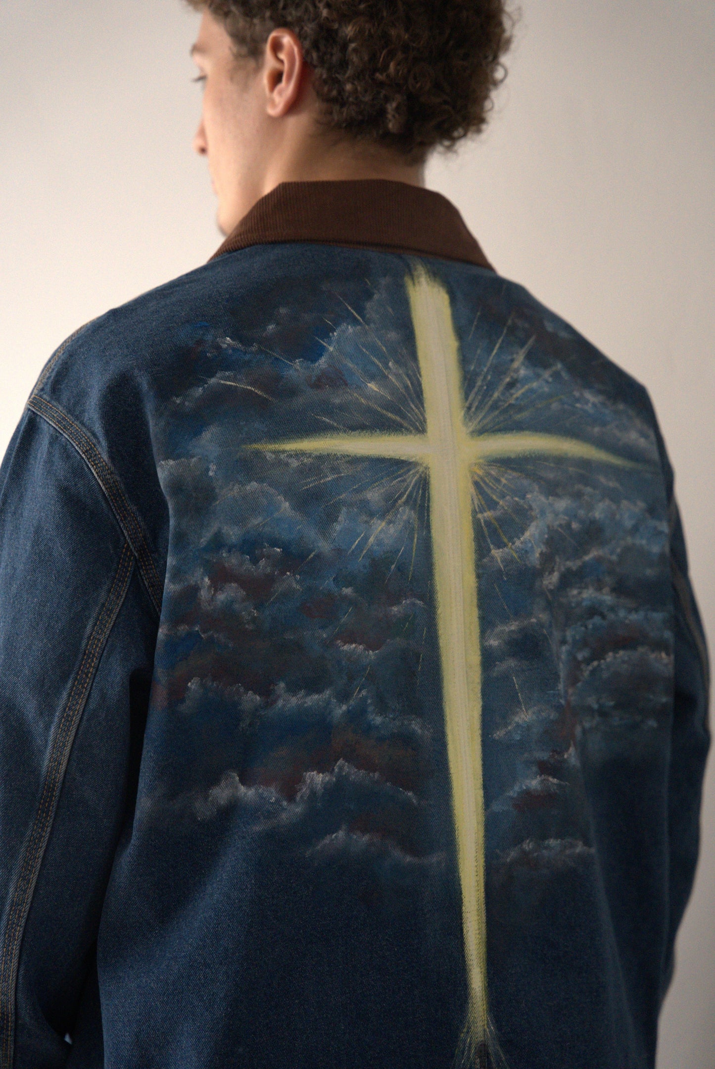 Veste en Jeans "Lumière venue des cieux"