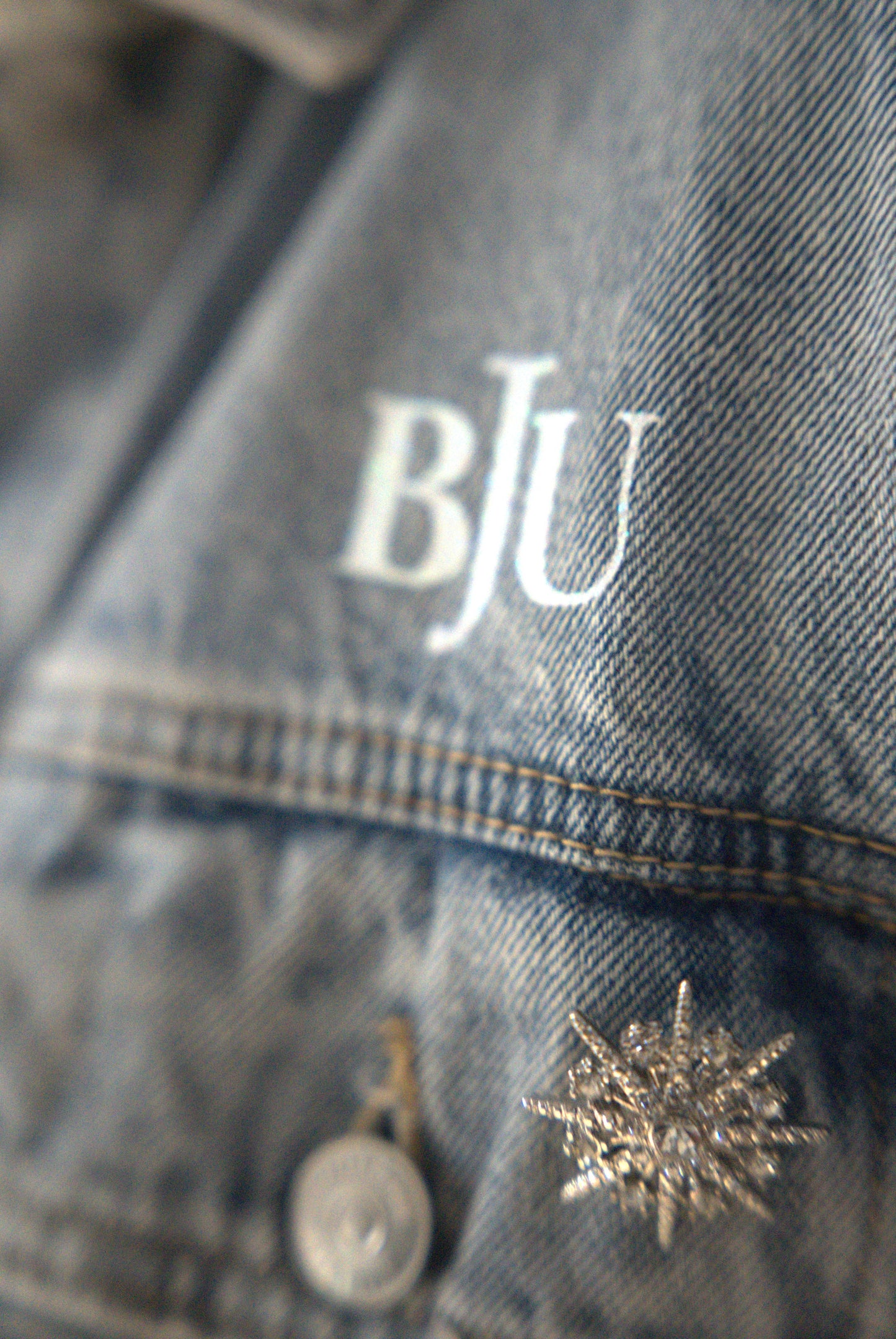 Veste en jeans "QUEEN"