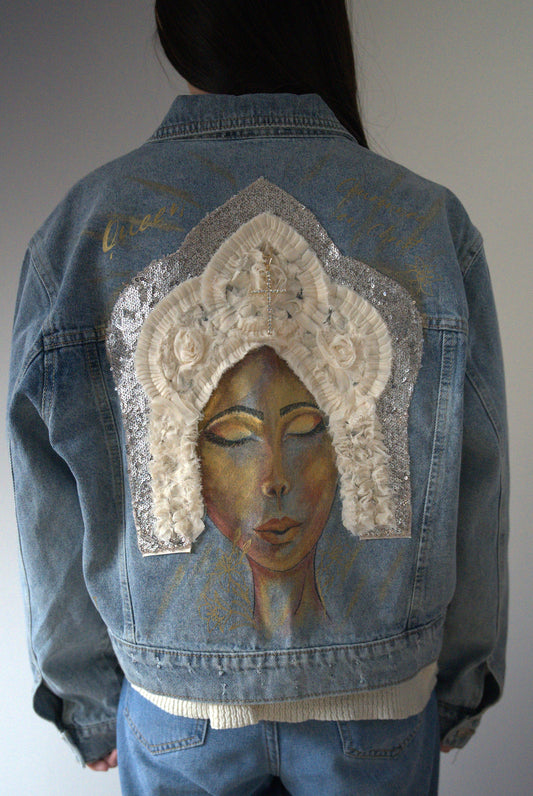 Veste en jeans "Queen"