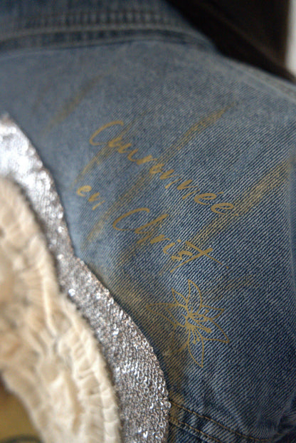 Veste en jeans "Queen"