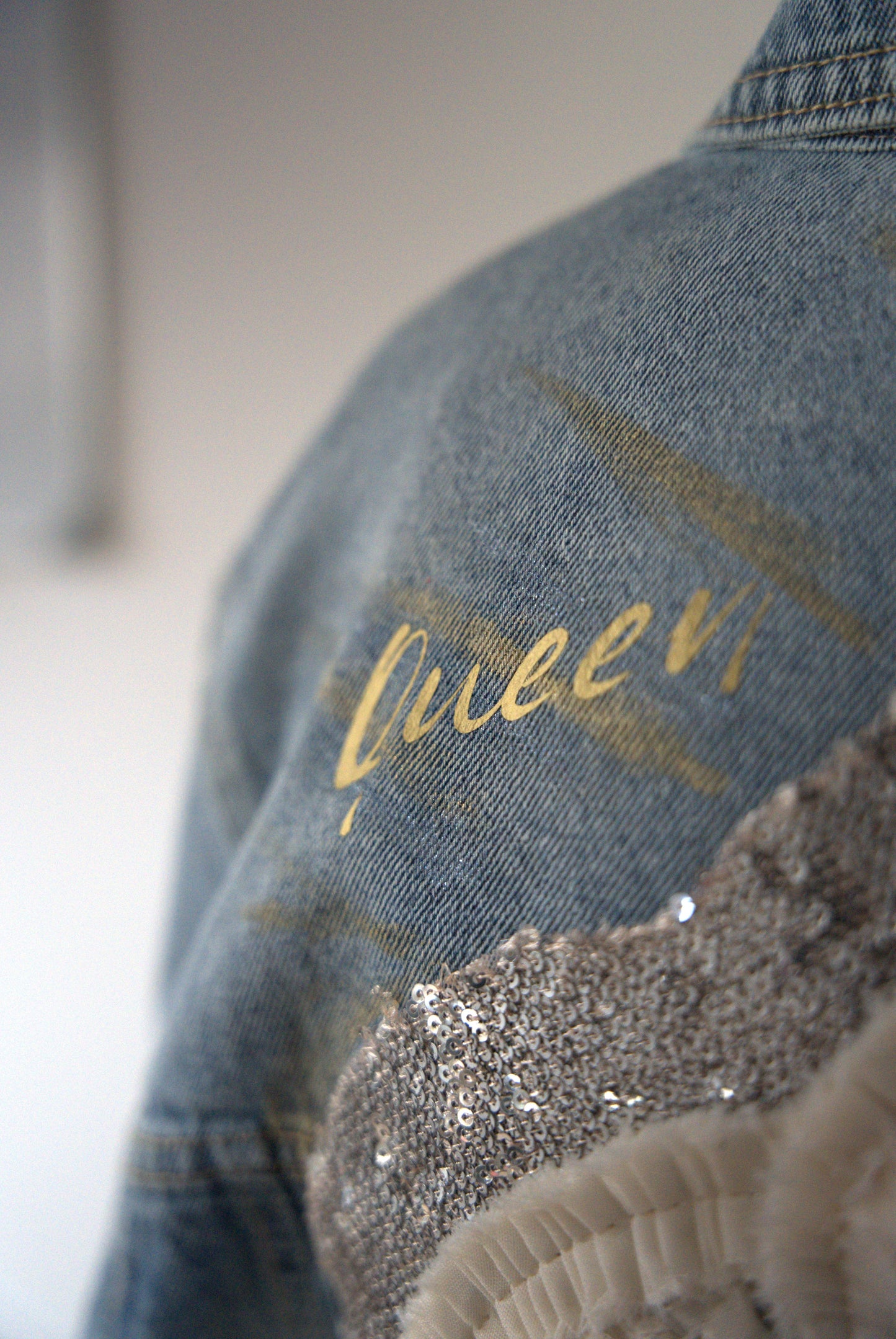 Veste en jeans "Queen"