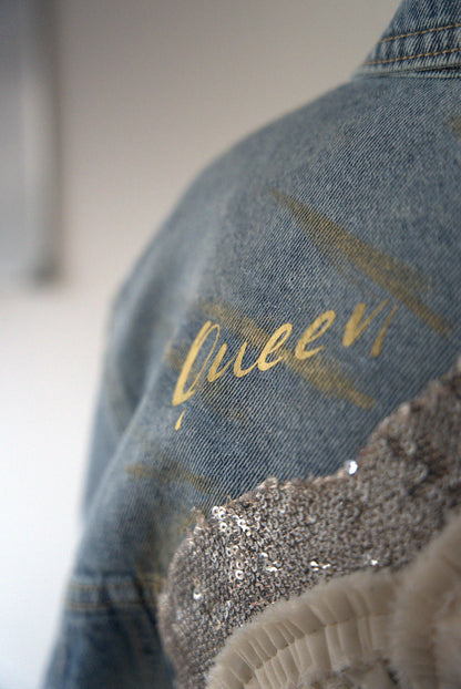 Veste en jeans "Queen"