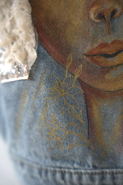 Veste en jeans "Queen"