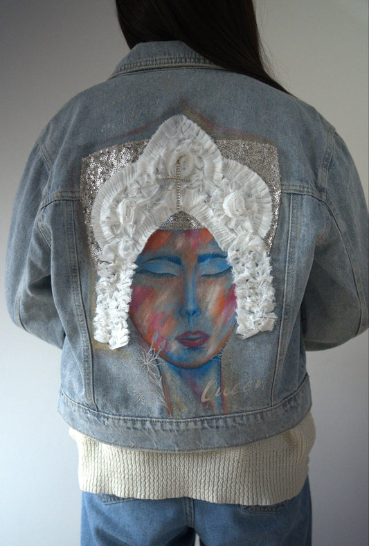 Veste en jeans "Queen"