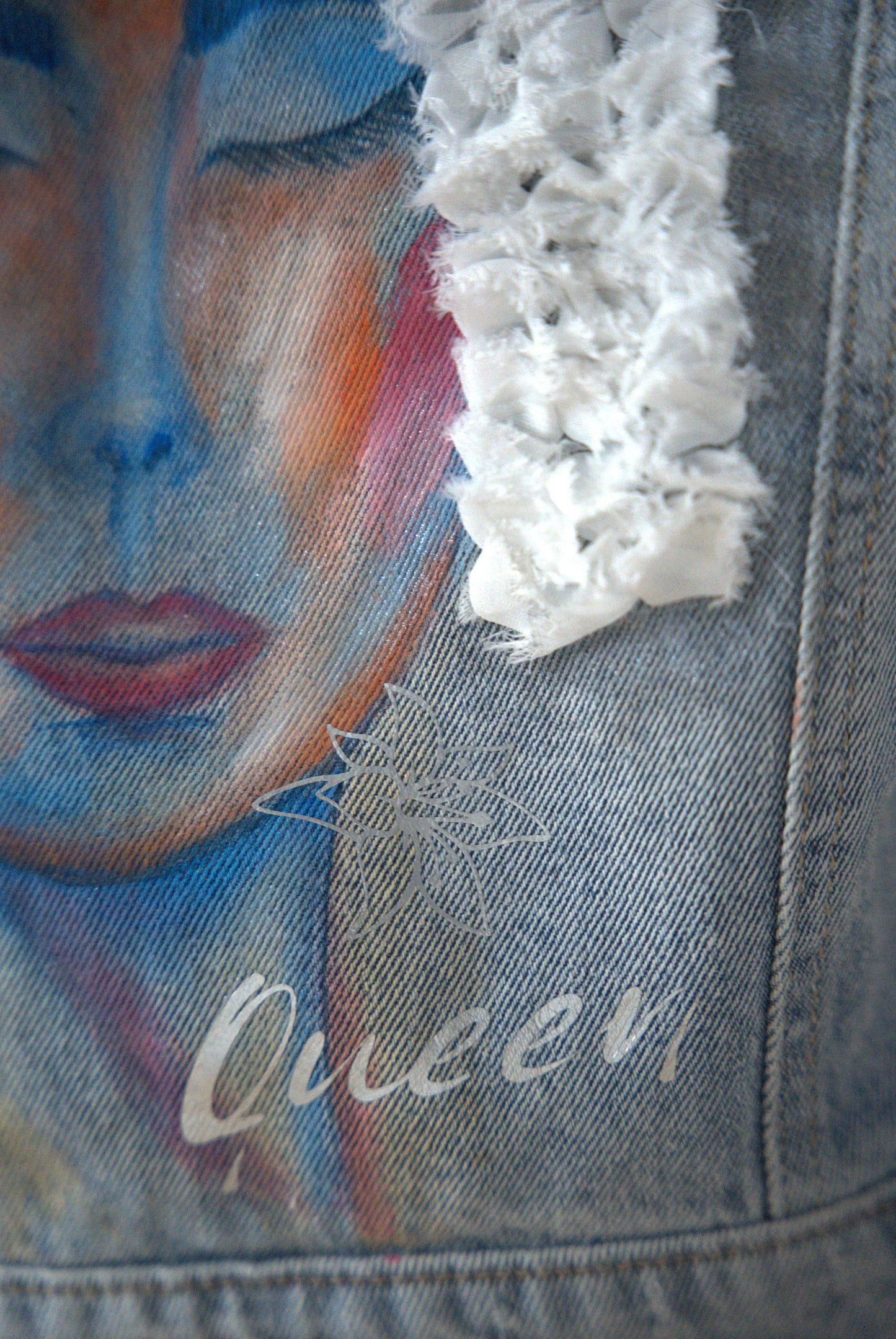 Veste en jeans "Queen"