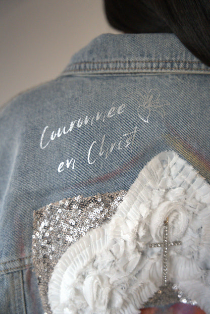 Veste en jeans "Queen"