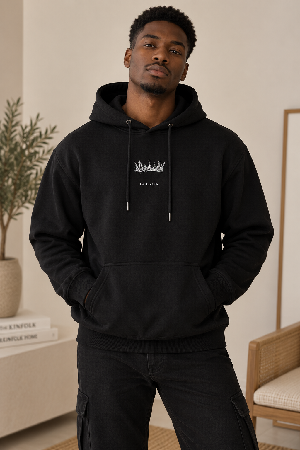 Sweat à Capuche Couronne