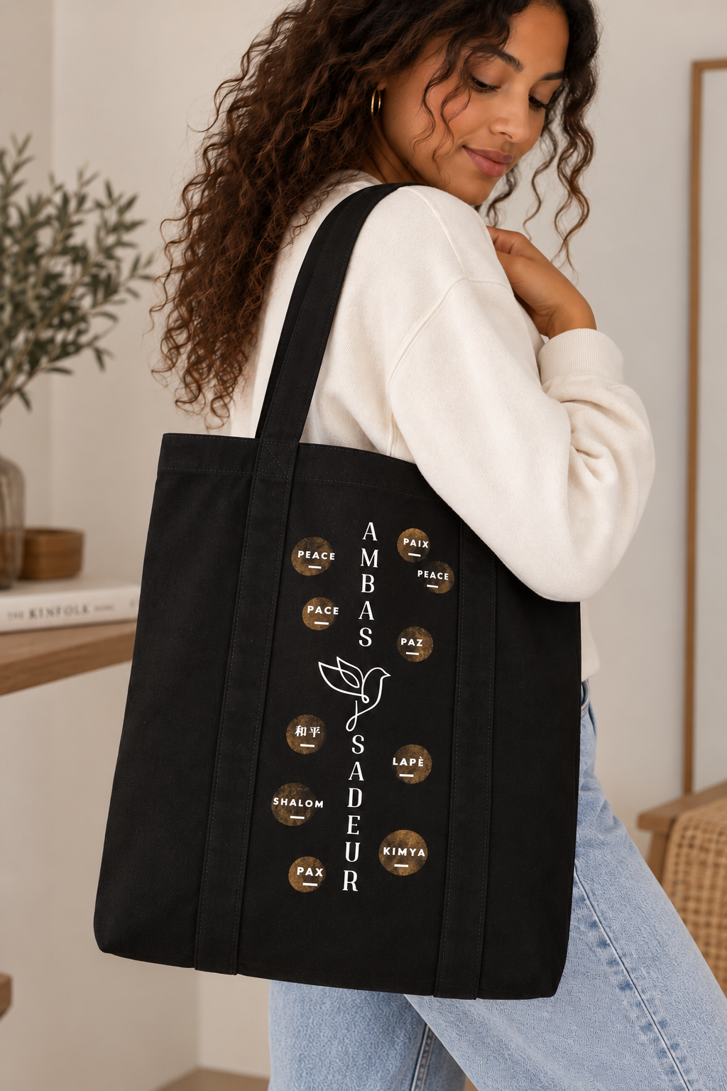 Tote bag "Ambassadeur de paix"