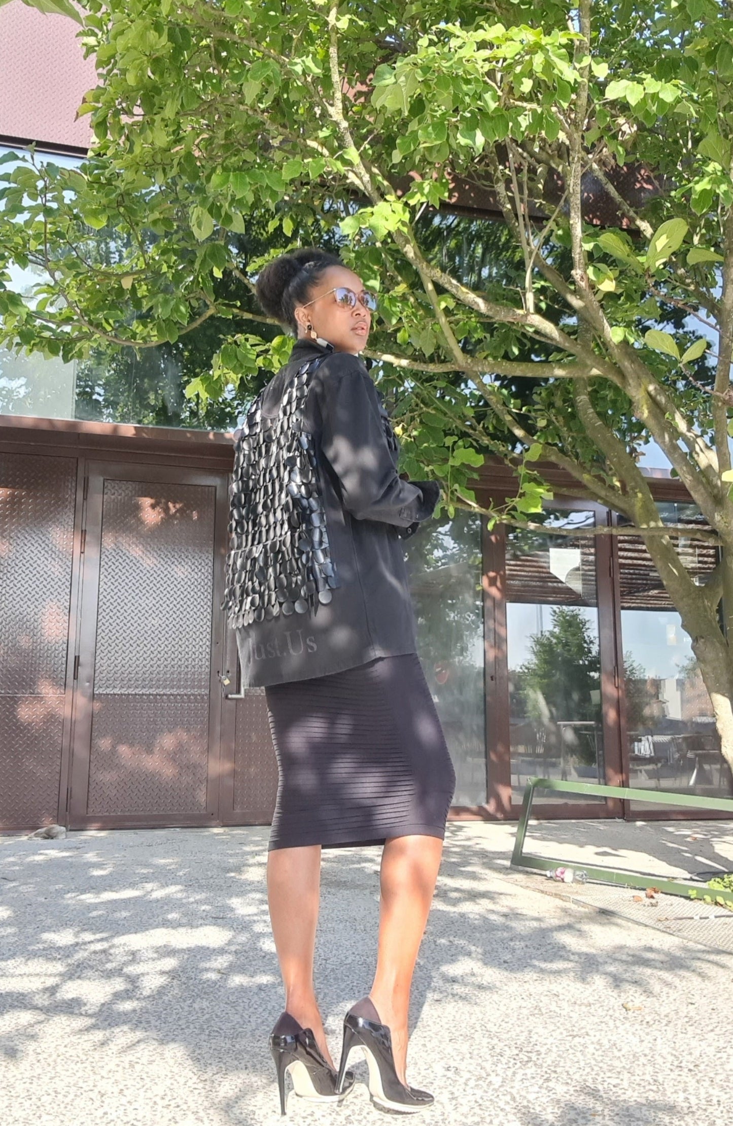 Veste en Jeans et Simili cuir - BeJustUs