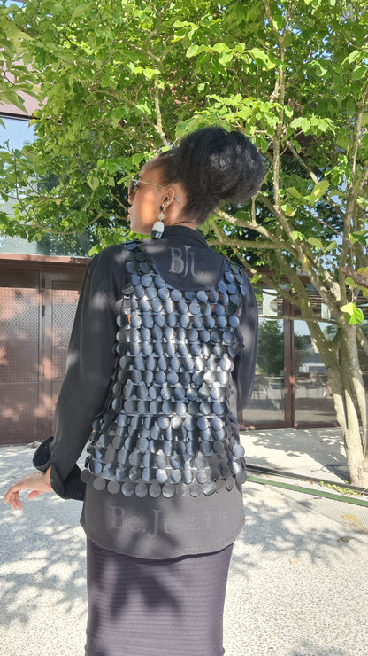 Veste en Jeans et Simili cuir - BeJustUs