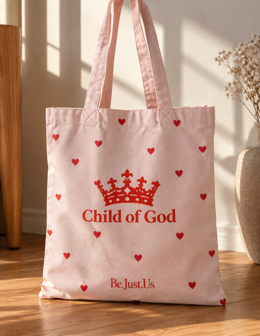 Tote bag rose Child of God